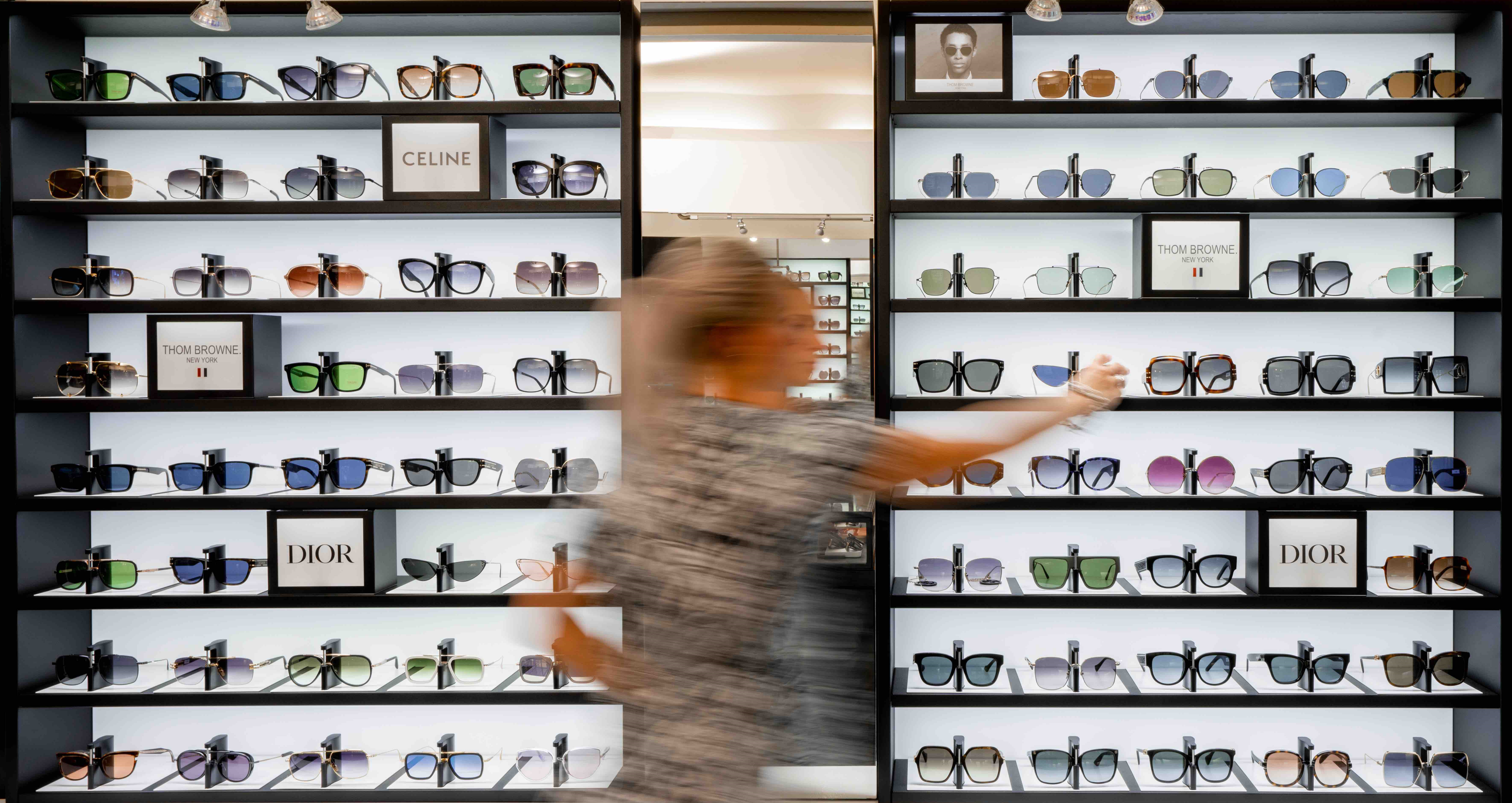 Top Vision Group Sonnenbrillen schrank abschließbar Top Vision Instore Sonnenbrillen schrank abschließbar