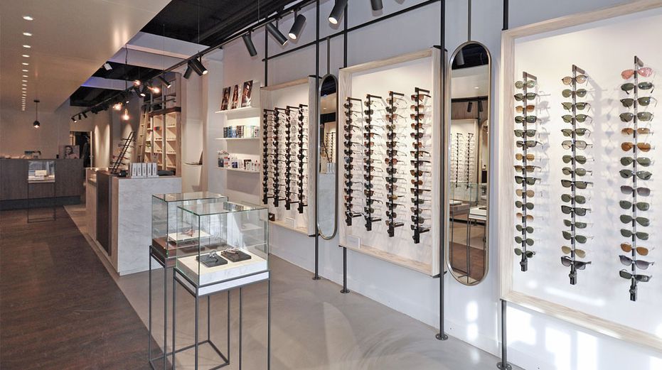 Top Vision Instore optical shop design