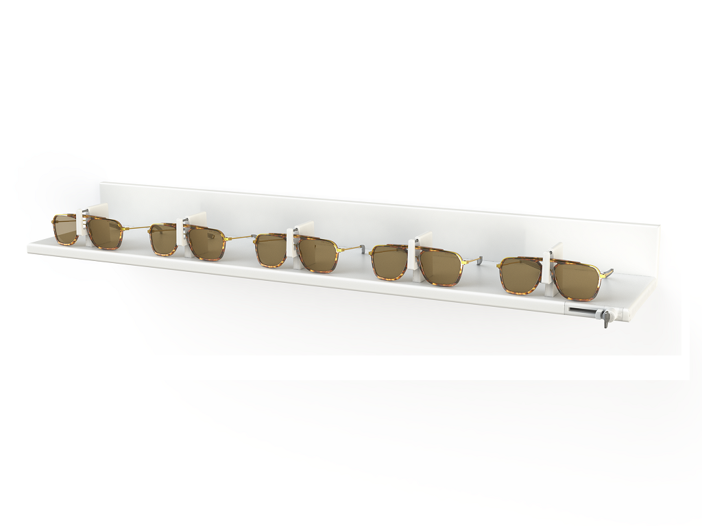 Top Vision Instore sunglasses shelf display