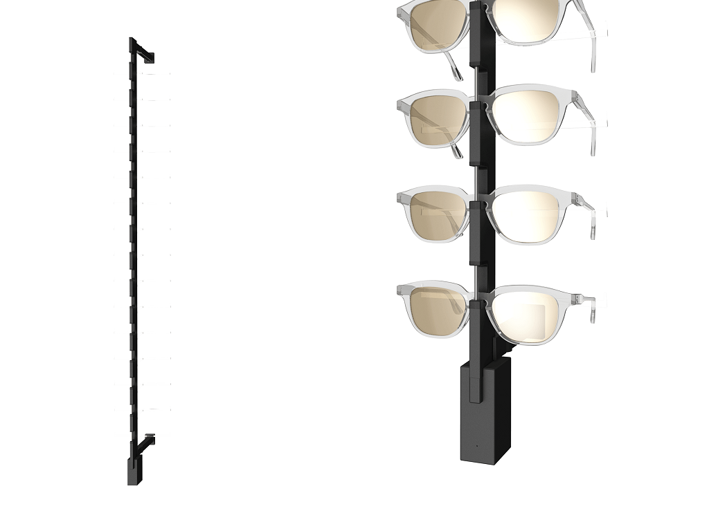 Top Vision Instore sunglasses stand wall