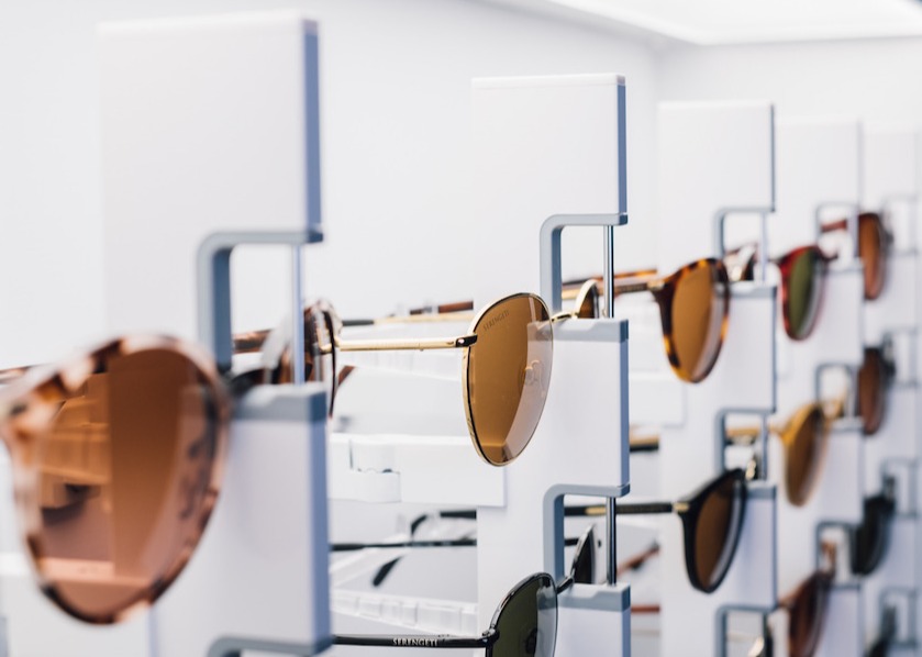 Top Vision Instore Sonnenbrillen-Wanddisplay