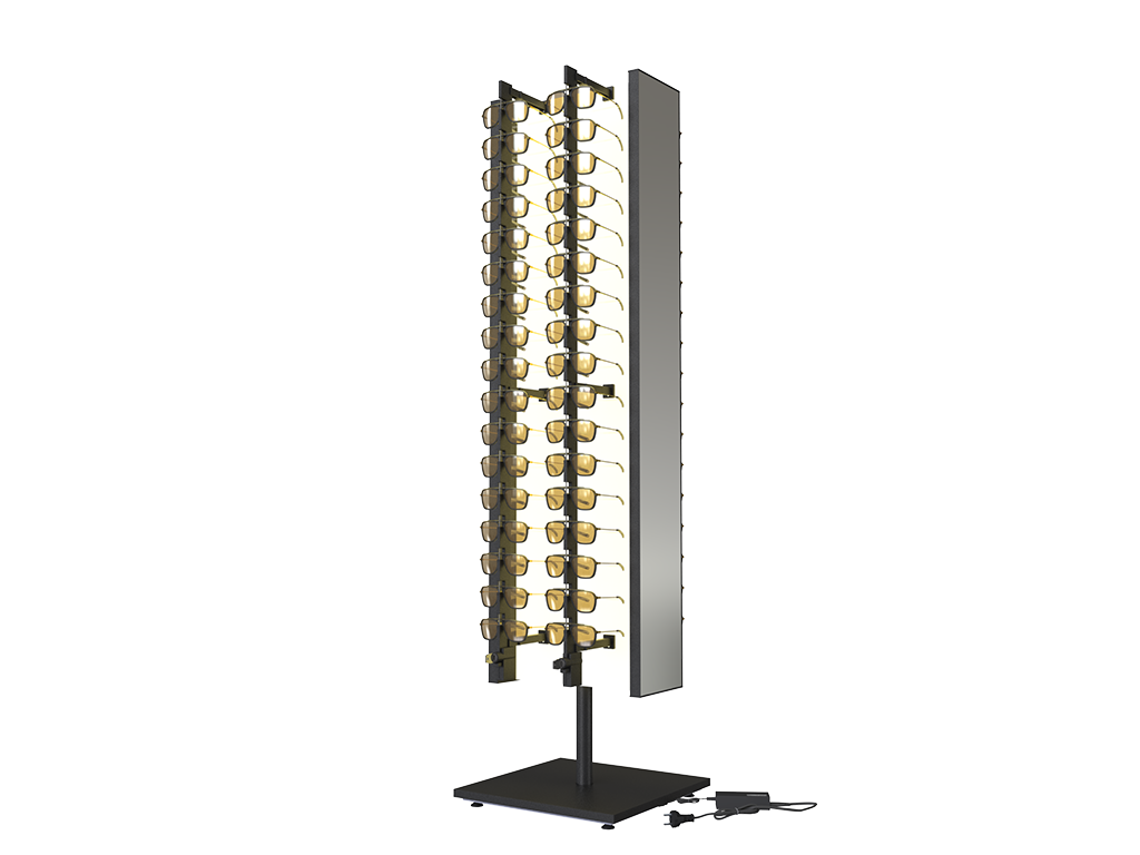 Top Vision Instore Sicherer drehbarer Sonnenbrillenständer