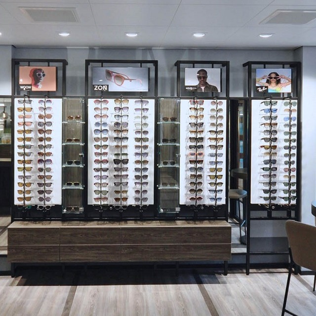 Top Vision Instore Alumina Sonnenbrillenpräsentation