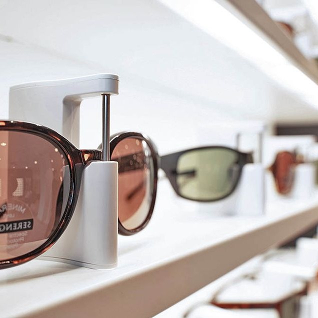 Top Vision Instore gesicherte Sonnenbrillenpräsentation