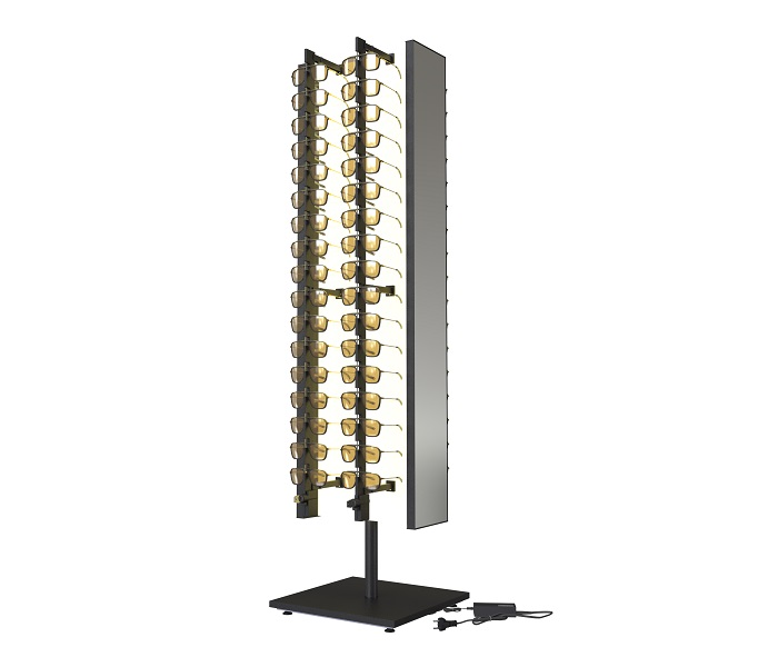 Top Vision Group Brillen-LED-Bodenständer Top Vision Instore Brillen-LED-Bodenständer
