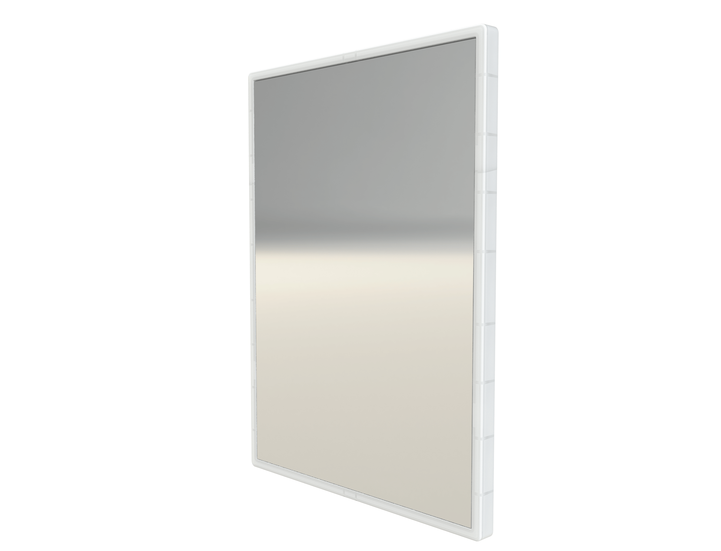 [AA.50693-W] Alumina Mirror (White)
